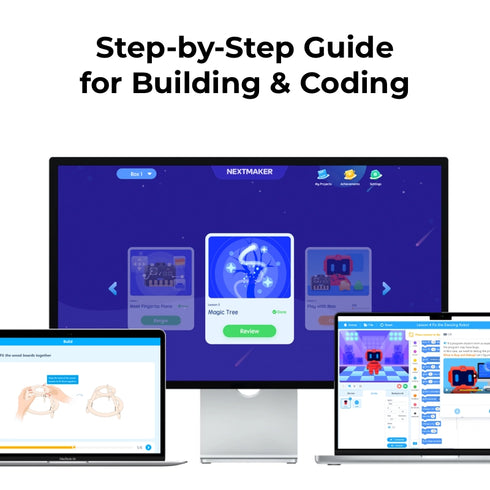 Makeblock NextMaker: STEM Kits with DIY Projects and Free Online Lessons